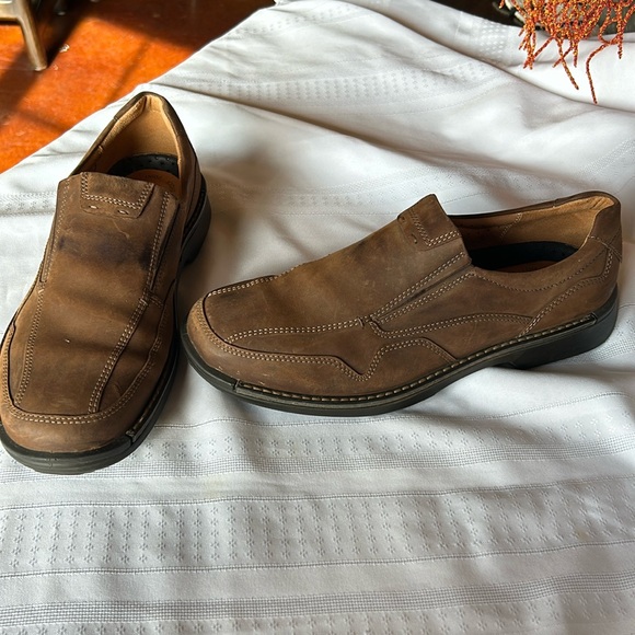ECCO Fusion Cocoa Brown Slip-On Men's Shoes Size EU 46 / US 12 Pre-owned - Picture 1 of 5